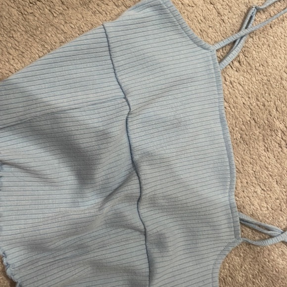 Forever 21 blue top large - Picture 1 of 2